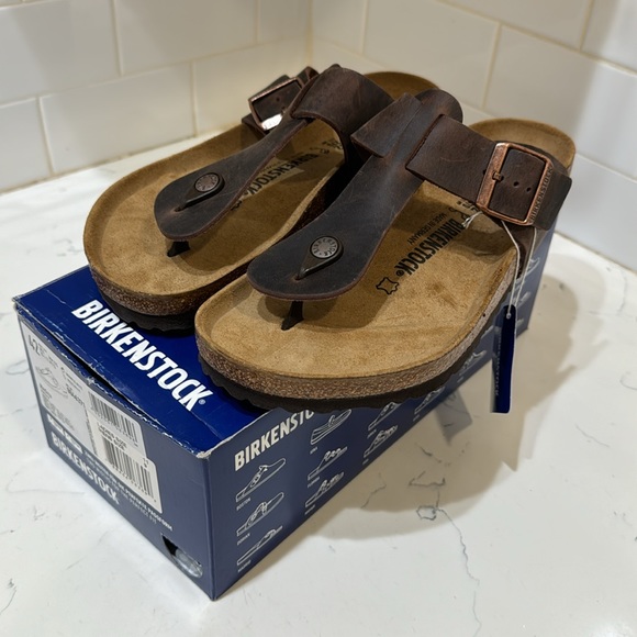 Birkenstock Women's 42 Thong Sandal Unisex Womens 11 Mens 9 Medina Habana - Picture 2 of 12